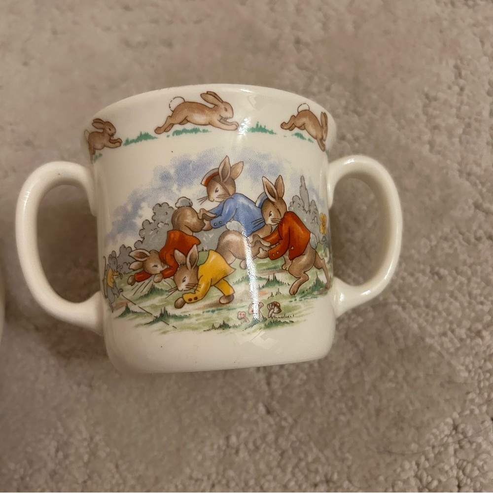 Royal Doulton Bunnykins 2 Piece Set - Picture 6 of 11